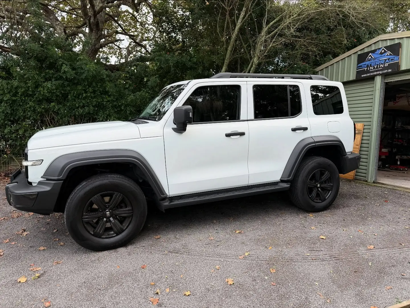4WD window tinting completed in Port Stephens NSW