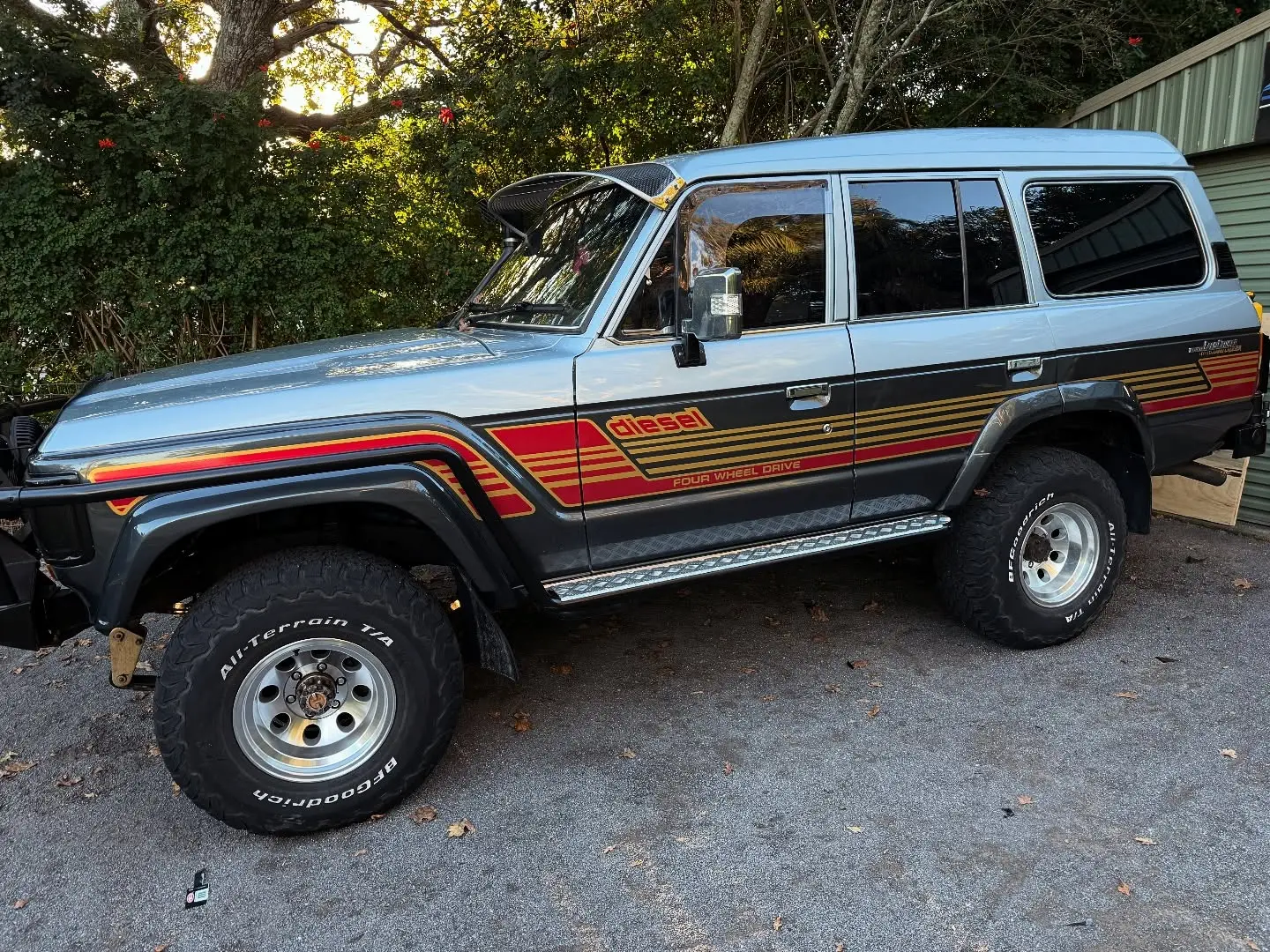 Toyota LandCruiser window tint installation completed in Dungog NSW