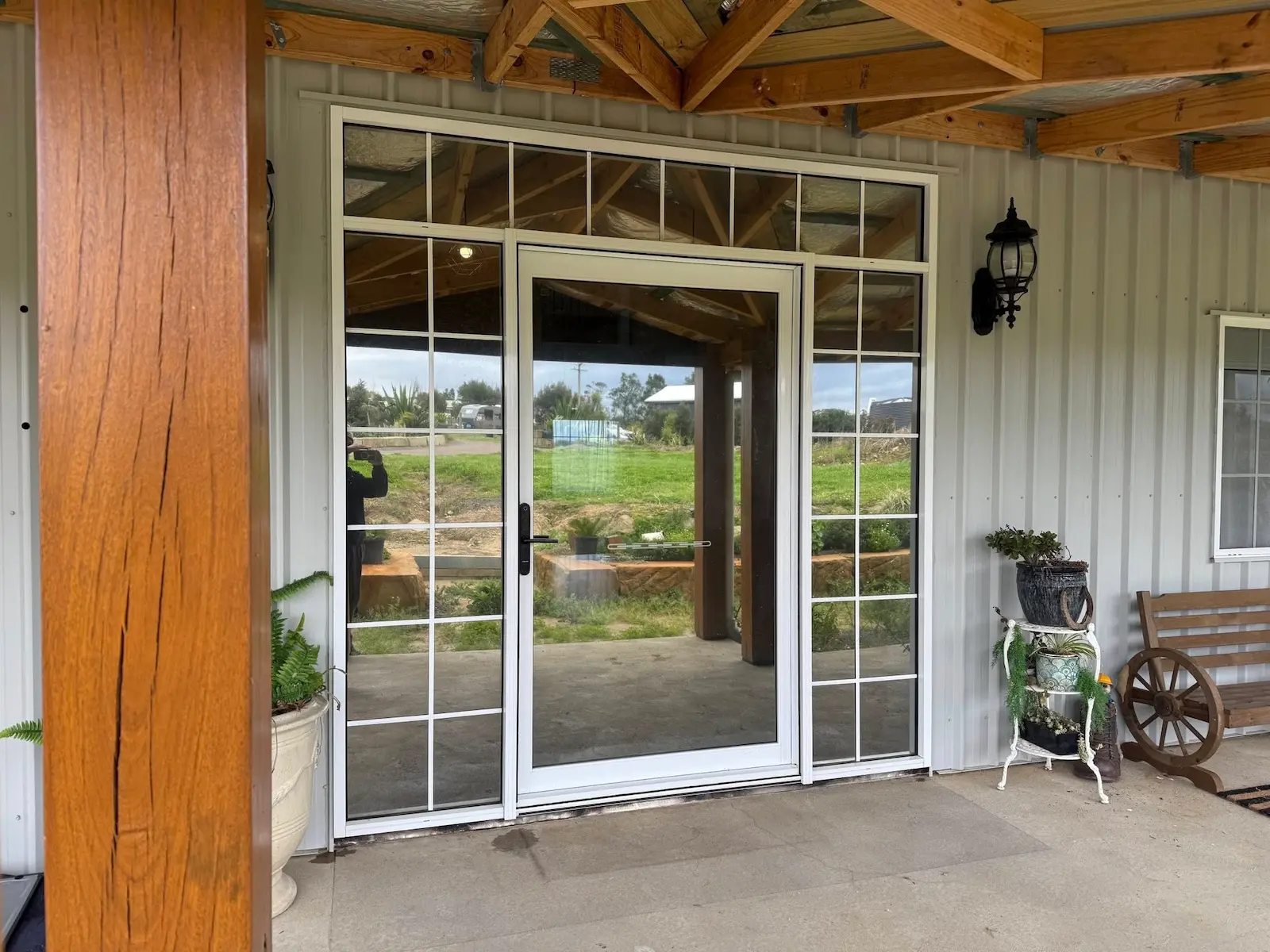 House window tint installation completed in Seaham NSW